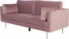 Venture Home 3-Sitzer-Sofa Boom Rosa Produktbild-Vorschau 3