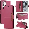 Handyhülle für Samsung Galaxy S24 Ultra Hülle, Leder Flip Produktbild-Vorschau 1
