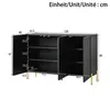 Merax Sideboard mit 3 Türen und verstellbare Böden, Produktbild-Vorschau 8