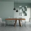 Ausziehbare Konsole 90 x 40/290 cm, Premium-Rahmen aus Produktbild-Vorschau 6