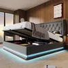okwish Boxspringbett Polsterbett 180 x 200 cm mit Kopfteil Produktbild-Vorschau 6