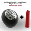Pommeau de vitesse manuel 6 vitesses noir + adaptateur Voir les images du produit 1