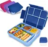 IJIAMY Brotdose Kinder mit Fächern Bento Box Auslaufsicher Produktbild-Vorschau 1