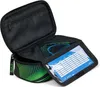 An open pencil case with a timetable insert and ruler. Anteprima dell’immagine prodotto