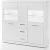 Highboard "Carrara" weiß Hochglanz Wohn- und Esszimmer Produktbild-Vorschau 6