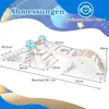 Ensemble d'escalade Montessori 9 en 1 avec toboggan et Voir les images du produit 2