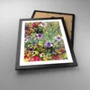 Gerahmtes Poster - Schwarzer Rahmen - blume sommer natur - Produktbild-Vorschau 3