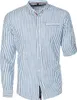 Brandneu Designer Herrenhemd mit Leinen CARISMA Blau/Weiß Produktbild-Vorschau 3
