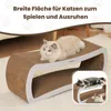 PetRhein Kratzbrett Katze XXL Set 86+75cm - Zwei-in-Eins Produktbild-Vorschau 2