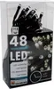 The image shows the packaging of a string of LED lights. Produktbild-Vorschau