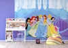 Carta da parati Disney Principesse blu, rosa e viola - Anteprima dell’immagine prodotto 3