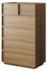 Kommode 6 Schubladen 80x127 cm – Kleiderschrank/Schrank in Produktbild-Vorschau 11