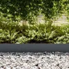 vidaXL Raseneinfassung 10 Stk. 100 x 0,05 x 20 cm Kalt Produktbild-Vorschau 3
