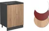 Mobiletto base cucina Vicco R-Line Quercia dorata 60 cm Anteprima dell’immagine prodotto 4