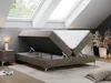 Boxspringbett ohne Kopfteil mit Bettkasten, Bett niedriges Produktbild-Vorschau 2
