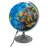 A lit globe showing continents and constellations on a white background. Náhľad obrázku produktu
