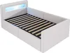 Flieks Lit hydraulique rembourré 90x200cm avec USB et Voir les images du produit 9