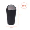 Série en noir : Poubelle XXL 50 litres - Couleur : noir Voir les images du produit 2