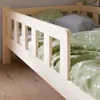 Łóżko dziecięce PINI 160x80 niskie drewniane nielakierowane Podgląd zdjęcia produktu 8