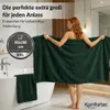 Komfortec Badetuch 100x200 cm aus 100% Baumwolle, Saunatuch Produktbild-Vorschau 2