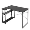 Computertisch Gamingtisch Mit 2 Regalböden 100x70x75cm Produktbild-Vorschau 4