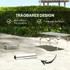 Outsunny tavolo da campeggio pieghevole con piano Anteprima dell’immagine prodotto 4