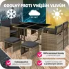 TecTake 403735, Hnědá, 8 sedadlo/sedadel, Dospělí a děti, Náhled obrázku produktu 9