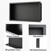 SONNI Duschnische 60x30x10cm schwarzes Produktbild-Vorschau 4