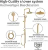 Sistema doccia WENKO Mod. Young Line Gold, doccetta con 3 Anteprima dell’immagine prodotto 2
