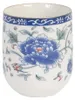 Clayre & Eef Tasse 100 ml Blau Porzellan Blumen Produktbild-Vorschau 1