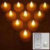 Monzana Candele LED 10 pz senza fiamma telecomando 37mm Anteprima dell’immagine prodotto 6