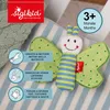 sigikid Knister-Schmetterling, grün, Maße: 9x12x2 cm; 41179 Produktbild-Vorschau 2