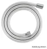 Grohe sprchová hadice Silverflex TwistStop 1500 mm chrom, 1 Náhled obrázku produktu 4
