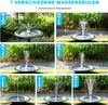 Forever LED Solar Springbrunnen mit Batterie Springbrunnen Produktbild-Vorschau 22