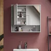 Koupelnová zrcadlová skříňka Vicco Eliza Bílá 70 x 65 cm se Náhled obrázku produktu 5