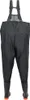 vidaXL Waders avec bottes noir taille 38 Voir les images du produit 3