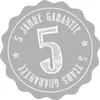A circular badge with text and a large number 5 in the center. Anteprima dell’immagine prodotto