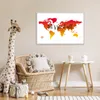 MuchoWow® Poster Weltkarte - Sonnenuntergang - Kompass Produktbild-Vorschau 7