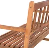 Gartenbank Akazie Bank Sitzbank Holzbank Parkbank 2-Sitzer Produktbild-Vorschau 3