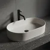 Lavabo Da Appoggio Rea Nadia 60  Beige Anteprima dell’immagine prodotto 4