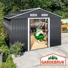 GARDEBRUK® Abri de jardin métal XXXL 8m² fondation Voir les images du produit 5