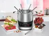 Elektro Fondue Set F 1200, Edelstahlgehäuse, Kochplatte 175 Produktbild-Vorschau 2