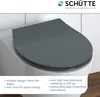 WC sedátko Duroplast SLIM ANTHR. s mechanismem Soft-Close a Náhled obrázku produktu 5