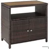 tectake® Gartenschrank Monscia höhenverstellbare Füße, 90 x Produktbild-Vorschau 1