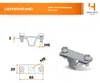 Haus-Held Erdungsbandhalter V4A für 40 mm Flachleiter, Produktbild-Vorschau 2