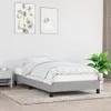 Giroletto senza Materasso Grigio Chiaro 80x200 cm Tessuto Anteprima dell’immagine prodotto 2