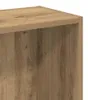 vidaXL Artisan dubová knihovna 80x24x76cm materiál na bázi Náhled obrázku produktu 7