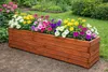 Pflanzkasten Holz 100 cm – Blumenkasten Balkon & Terrasse, Produktbild-Vorschau 5