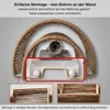MinteVolt Wandleuchte Innen Papierseil Boho Natur Produktbild-Vorschau 6