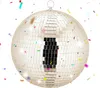 Sfera da discoteca Relaxdays, Ø 25 cm, sfera decorativa a Anteprima dell’immagine prodotto 1